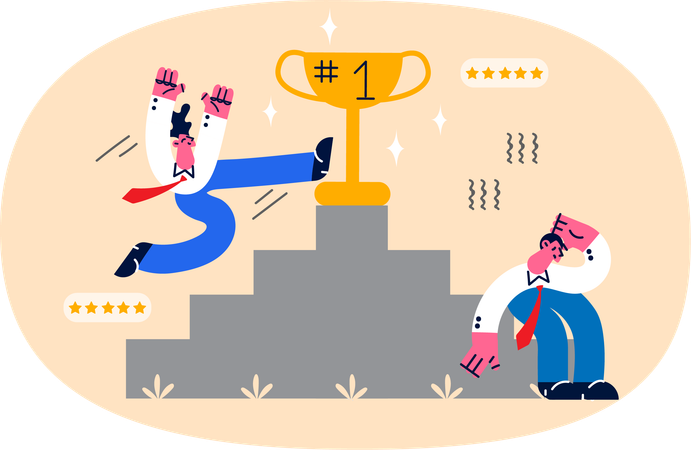 Mitarbeiterteam siegt bei Wirtschaftswettbewerb  Illustration