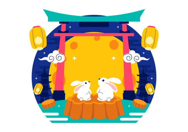 Mittherbstfest  Illustration