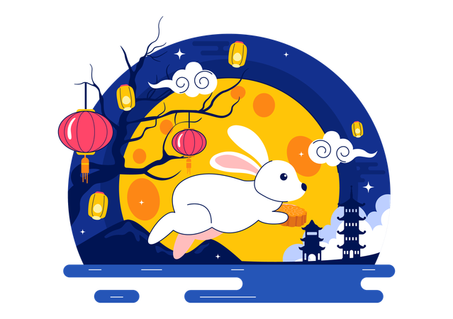 Mittherbstfest  Illustration