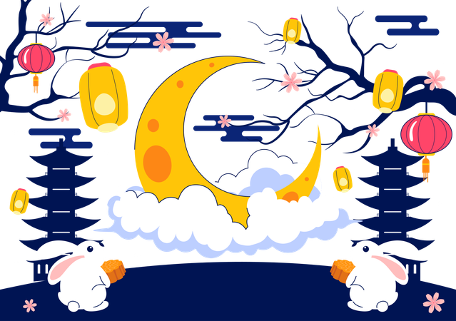 Mittherbstfest  Illustration
