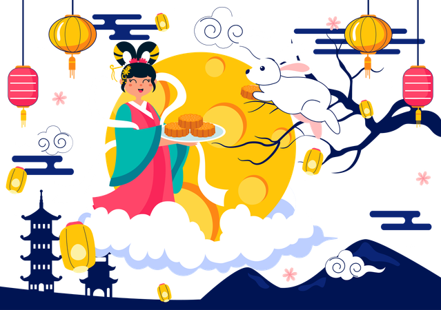 Mittherbstfest  Illustration