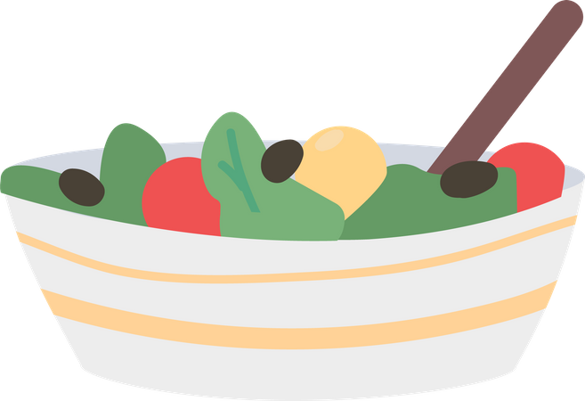 Mixed vegetables  イラスト