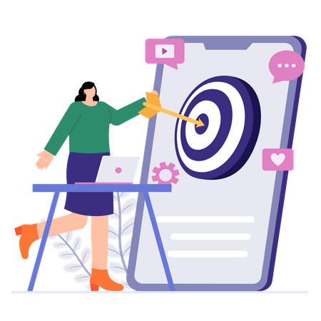 Mobile Advertising Strategies  Illustration