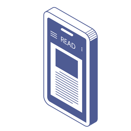 Livre mobile  Illustration