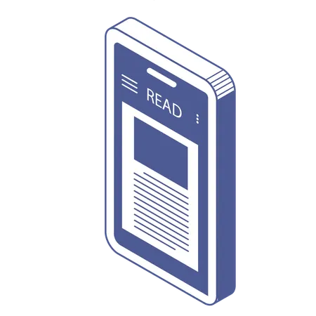 Livre mobile  Illustration