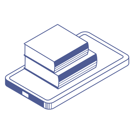 Livre mobile  Illustration