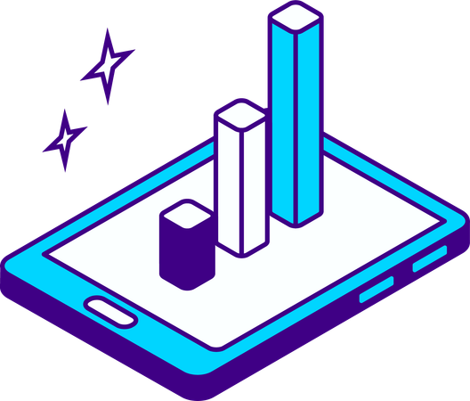 Mobile data analysis  Illustration
