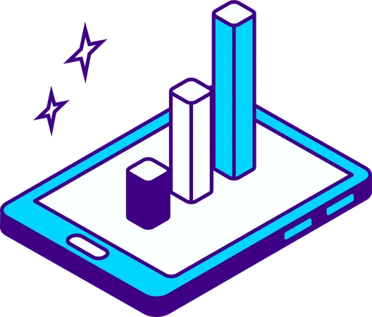 Mobile data analysis  Illustration