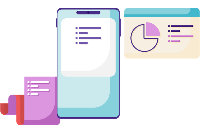 Mobile Data Analysis  Illustration