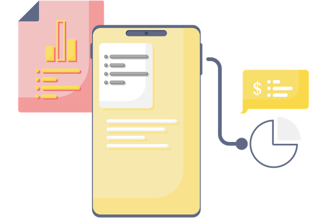 Mobile Data Analytics  Illustration