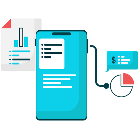 Mobile Data Analytics  Illustration