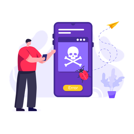 Mobile Hacking  Illustration