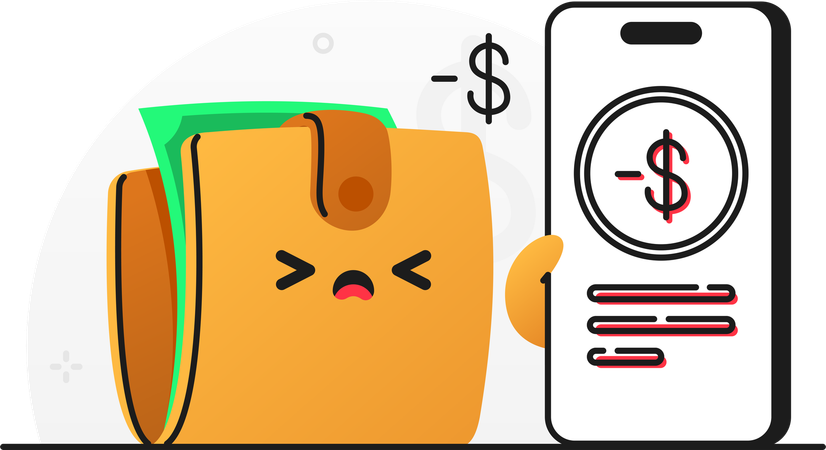 Mobile money  Illustration