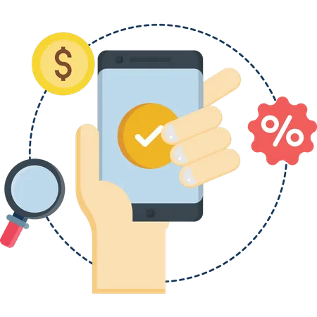 Mobile optimization complete  Illustration