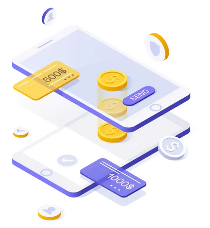 Mobile Payment Illustration