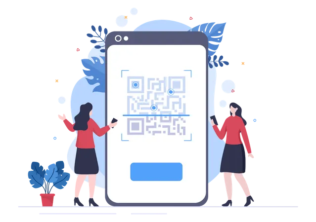 Mobile Payment  Illustration