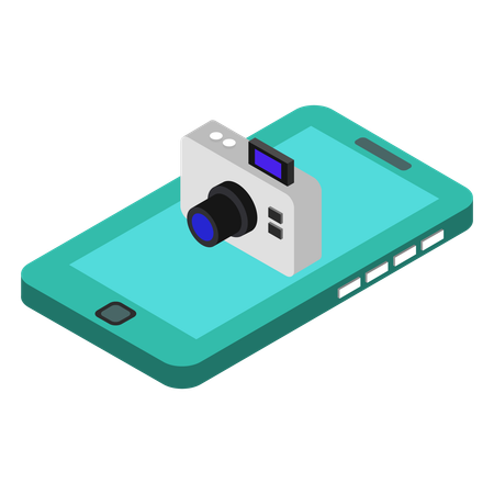 Mobile Phone  Illustration
