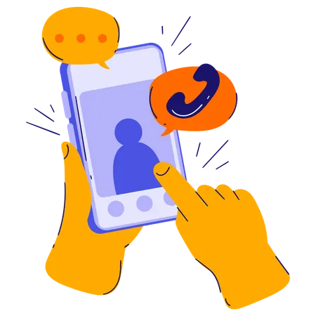 Mobile Phone  Illustration