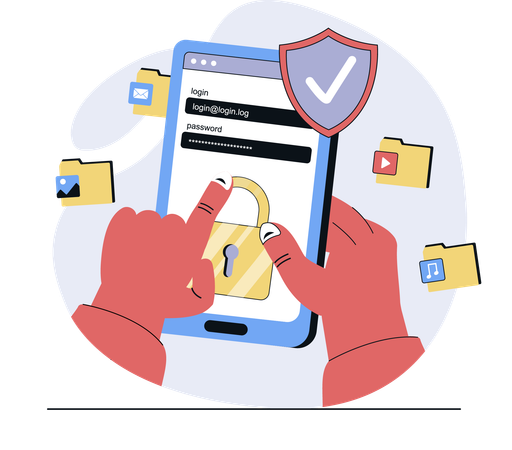 Mobile safety techniques  Illustration