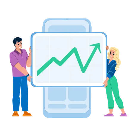 Mobile seo  Illustration