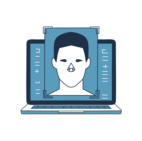 Mobile Sicherheit  Illustration