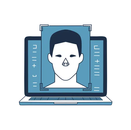 Mobile Sicherheit  Illustration