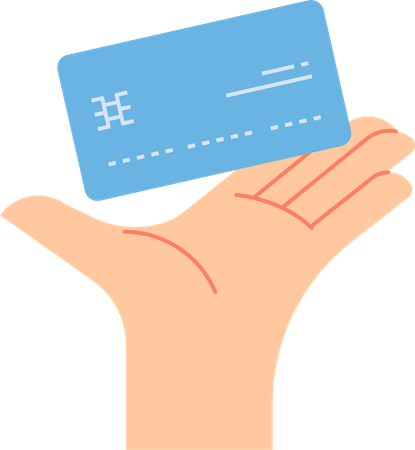 Mode de paiement par carte  Illustration