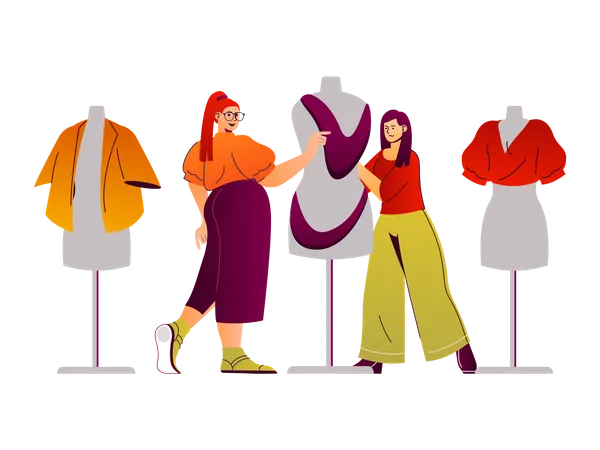 Modedesigner  Illustration