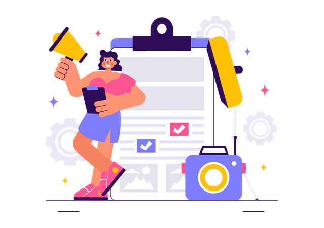 Model Portfolio  Illustration