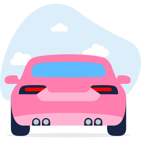Modern car  Illustration