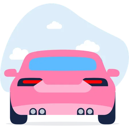 Modern car  Illustration
