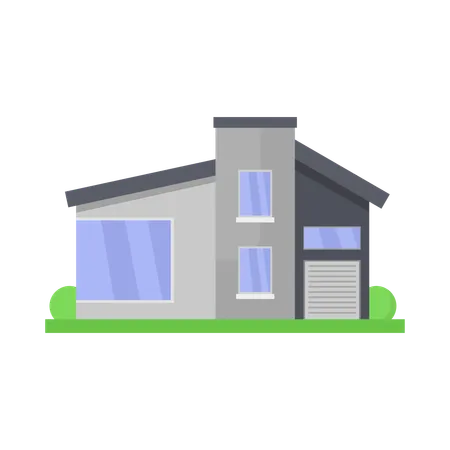 Modern House  Illustration