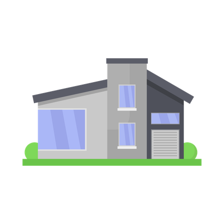 Modern House  Illustration