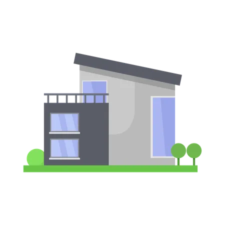 Modern House  Illustration