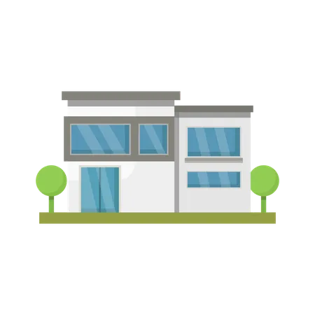 Modern House  Illustration