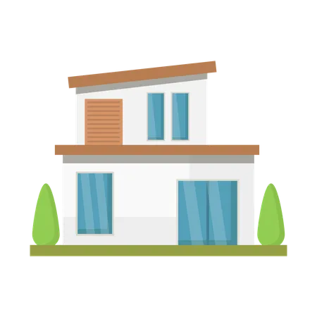 Modern House  Illustration