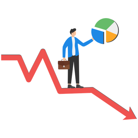 Modificando o portfólio de investimentos após a quebra do mercado de ações  Ilustração