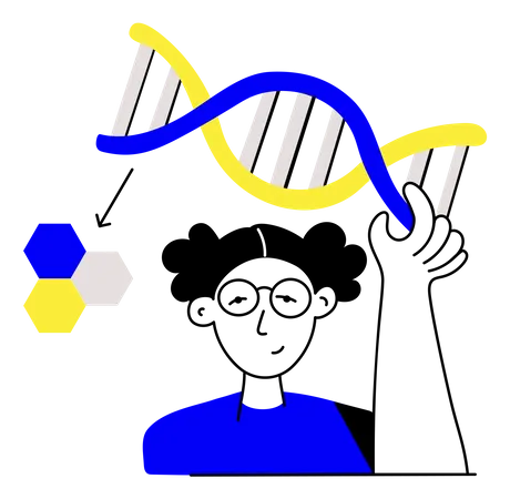 Modifier l'adn  Illustration