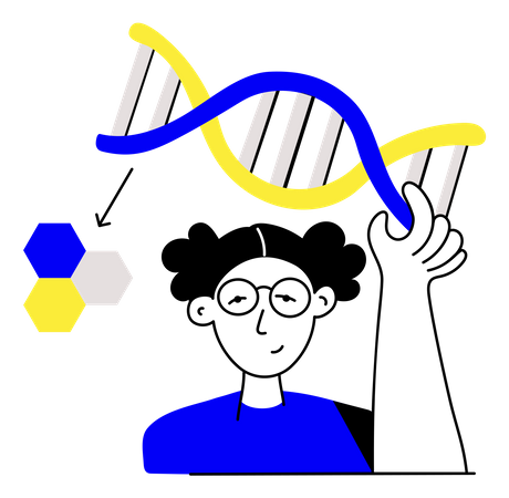 DNA verändern  Illustration