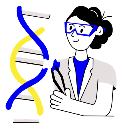 Modifying Dna  Illustration