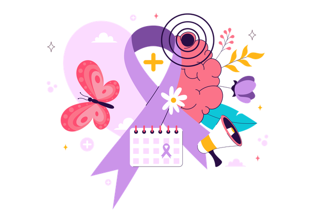 Mois national de sensibilisation à l'épilepsie  Illustration