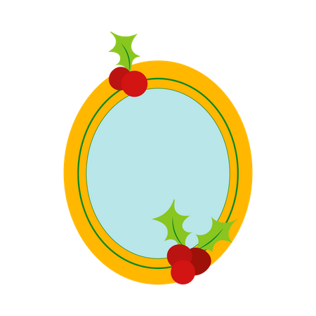 Moldura de Natal  Ilustração