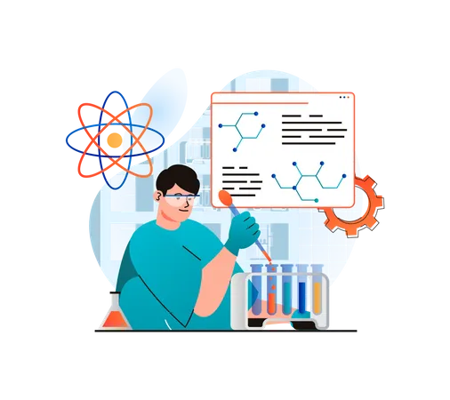 Molecular development  Illustration