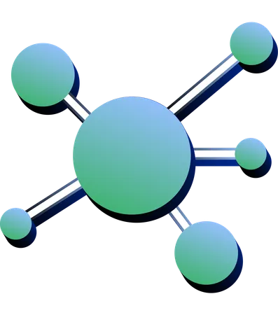 Molecular Structure  Illustration