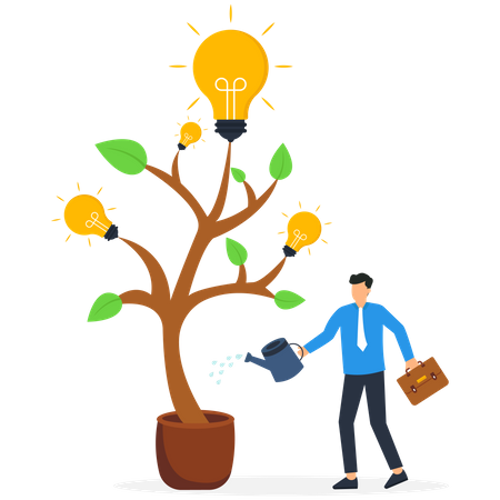 Monetize idea  Illustration