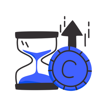 Money any time  Illustration
