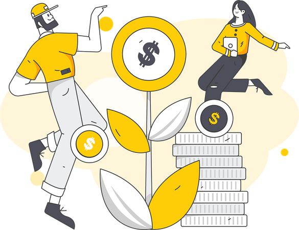 Money Assessment  Illustration