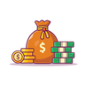moneybag illustration free download