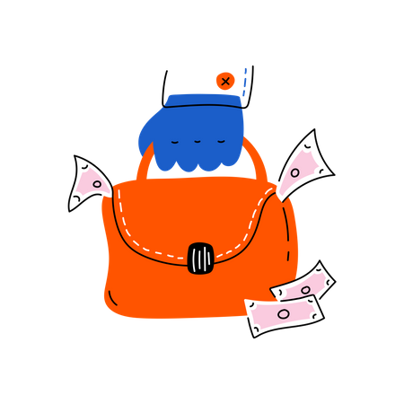Money bag Illustration