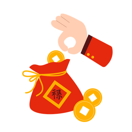 Money Bag  Illustration